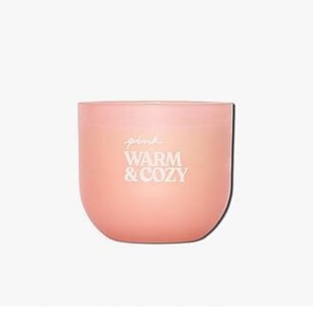 Pink VS Warm & Cozy Candle HTF